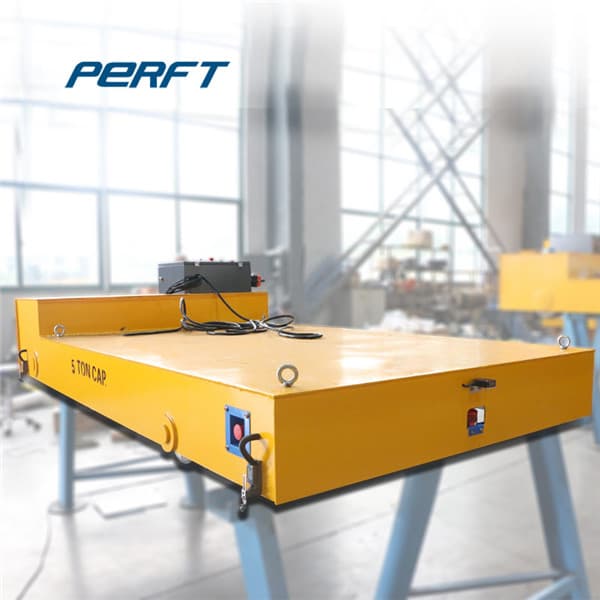 electric flat cart with large table 30 ton